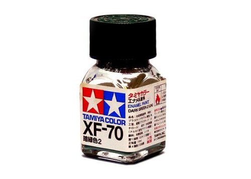 RCECHOTamiya Model Color Enamel Paint XF-70 Dark Green 2 (IJN) Net 10ml 80370 Full Version Apps Edition