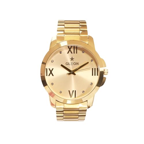 Image of GLEON Luxury Men's Numerology Watch | Water Resistant | Analog Type with Japanese Movement | Timepiece for Growth and Success with 1 Year Warranty - (Pack of 1)