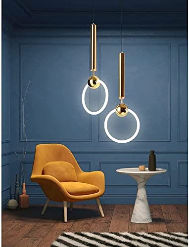 Suspension moderne or 26cm lustre salle à manger et table de cuisson - 3