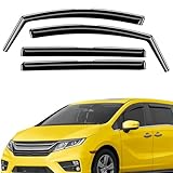 Top 10 Best Honda Window Visors Reviews & Comparison 3 Extra Durable Window Deflectors in-Channel Window Visors Rain Guards Fit for Honda Odyssey 2018-2025, Sun Visors, Wind Vent for Shades, Exterior Car Accessories - 4pcs. AG0765