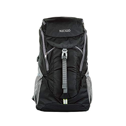 Mochila de senderismo ligera 50L plegable multifuncional bolsa de viaje
