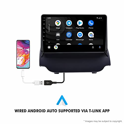 Image of 9 Inches Advanced Car Radio Receiver Android 10 System for Ford Old Ecosport with 2GB /16GB RAM & ROM, Gorilla Glasses /Full HD Display /WiFi /GPS /SWC and HD Parking Camera (Old Ecosport) /CP