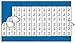 Thomas & Betts EZ WCZEROS WMC-25 CARDS-VNYL CLOTH- (Pack of 25)