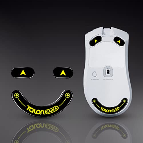 Pieds de souris en verre pour Deathadder V3 Pro glisse rapide