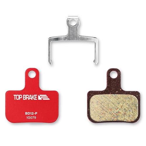 Top Brake Pastillas de Freno de Disco Bicicleta para SRAM Level Ultimate/Red/AXS Force Road and XC MTB Brake Set (Performance -Rojo)