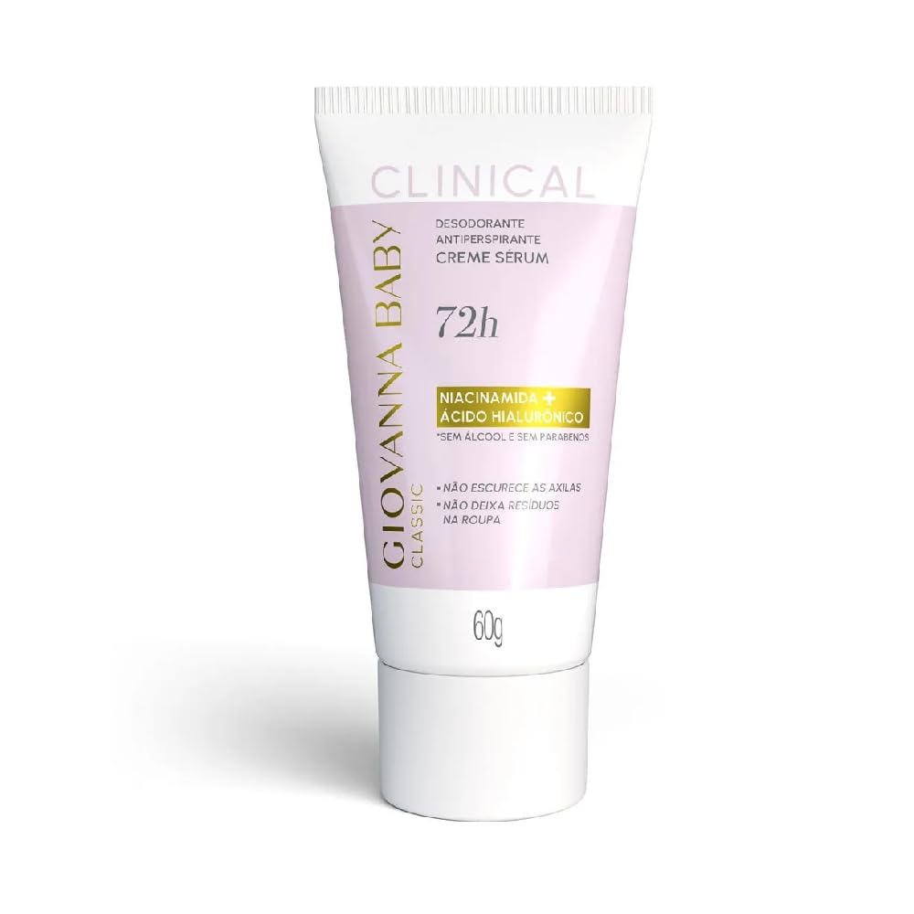 Desodorante em Creme Giovanna Baby Clinical Classic 72 Horas 60g