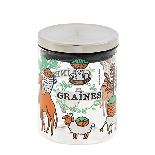 Bocal à Graines PETIT Animaux - Derrière la porte