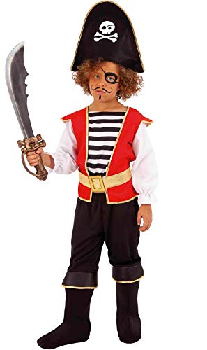 Pirates of Seven Sea   Disfraz Pirata Travieso Infantil, S (Rubie'S S8615 S)