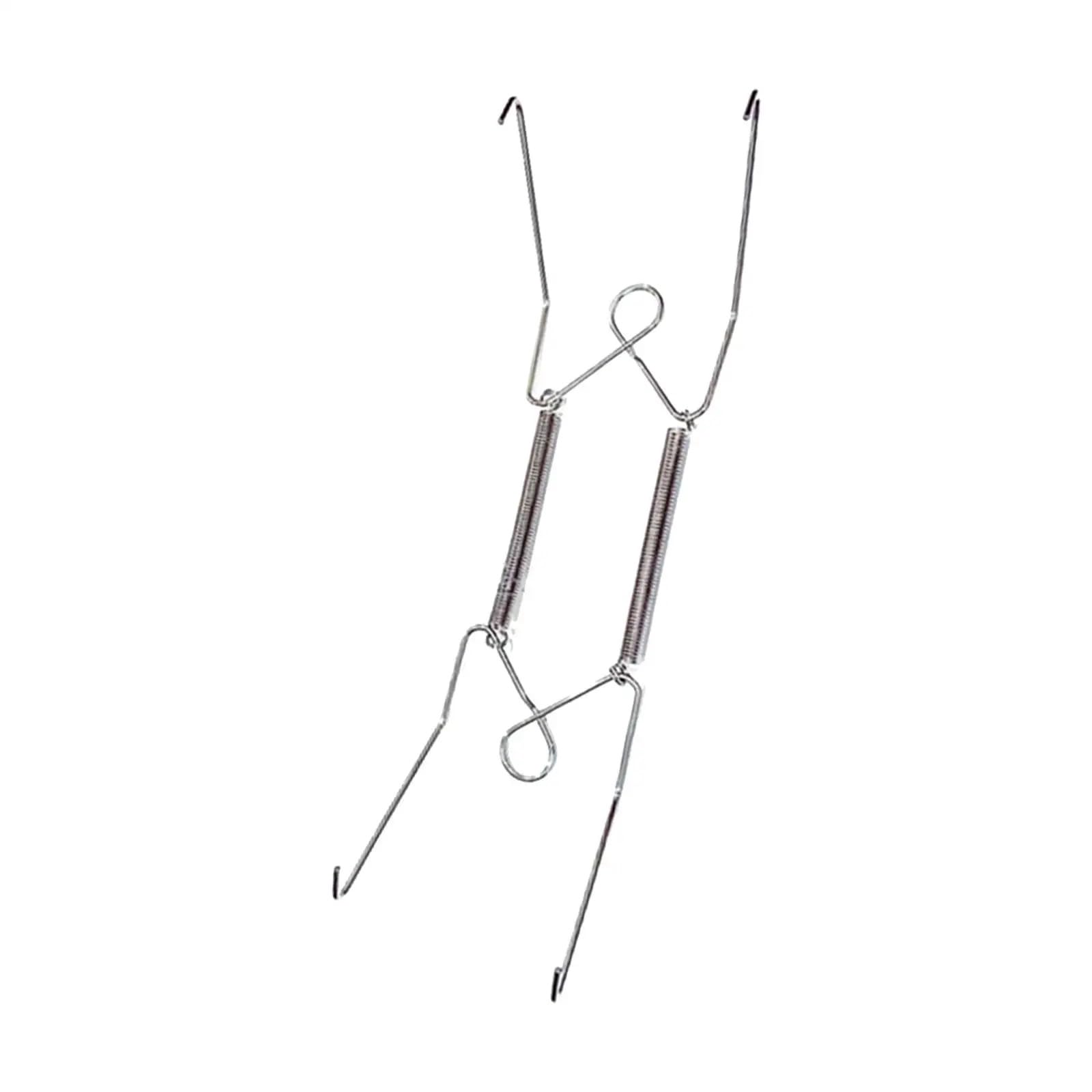 Plate Hangers for Walls Plate Hanger for Wall Hanging Invisible Wire Holder Dish Display Holders for Antique Plates Art Supplies(8 inch)