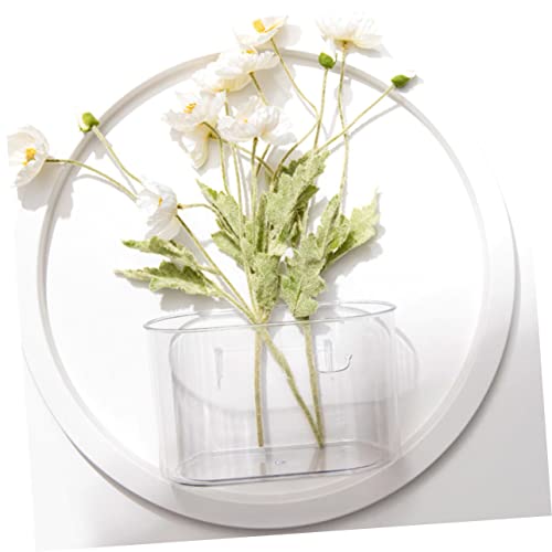 Caneca de basura pequeña rectangular para colgar en pared miniatura 5