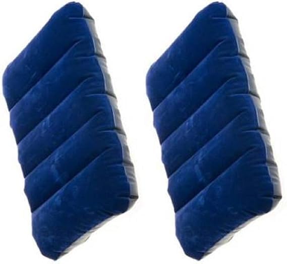 Elpenor Travel Pillow | Cushion Sleeping Bag Backpacking Pillow | Velvet Air Pillow Soft Comfortable Air Inflatable Pillow | Car Travel air Pillow Tourist Pillow for Camping (2)