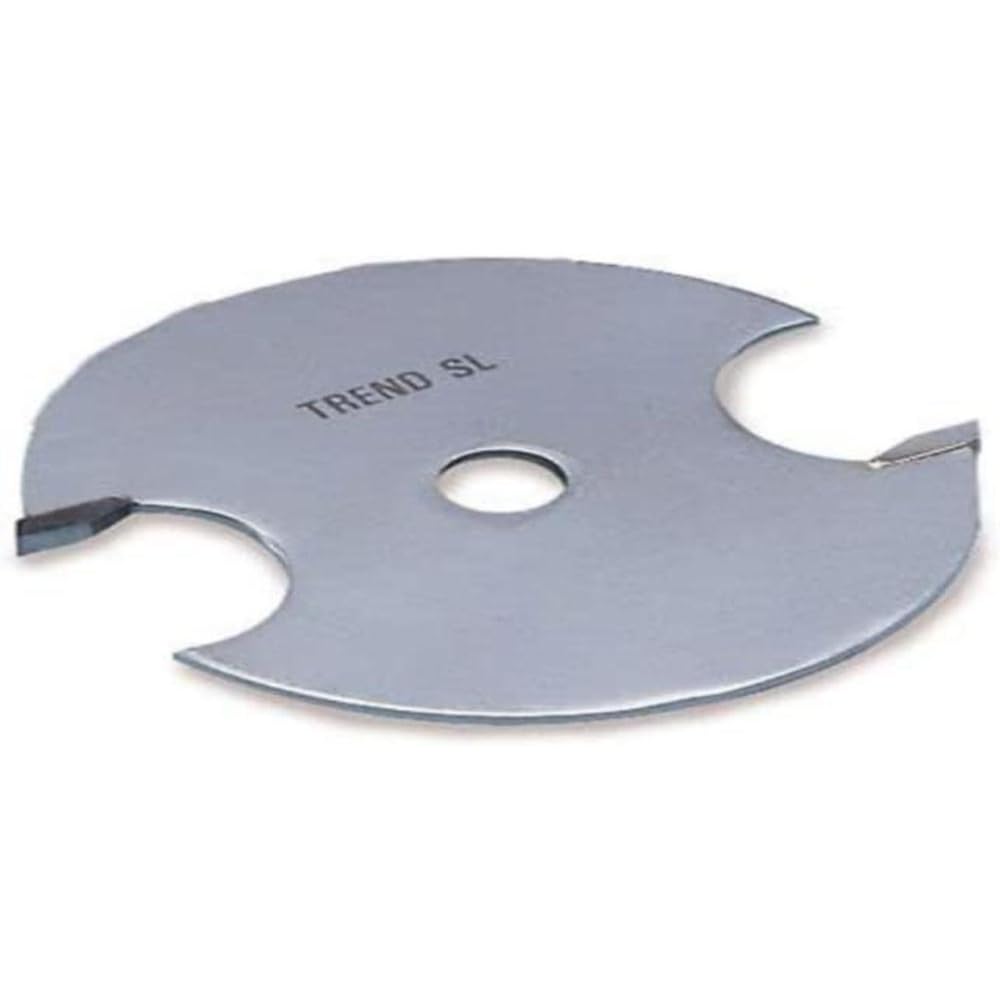Trend Silver Professional 1/4 Inch Bore Slotter, 2.0Mm Kerf, Slot Cutter With 36Mm Cut Diameter, 2 Teeth, Tungsten Carbide Tipped, Sl/B