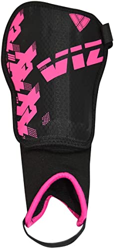 VIZARI Napoli Flexx Kids Soccer Shin Guards Hard PP Shell Shin Guards with Adjustable Straps and Padded Backing - Size PW- Shin Guards with Unique Graphics Stylish for Boys and Girls