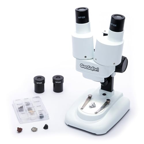 Microscope stéréoscopique GeoSafari Learning Resources observation objet 3D enfant 8 ans