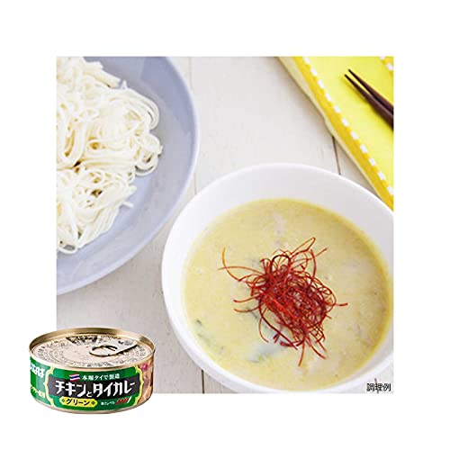 いなば カレーシリーズ チキンとタイカレー(グリーン)、チキンとタイカレー(イエロー)、バターチキンカレー 【3種アソート】 各3個セット 115グラム (x 9) 5枚目