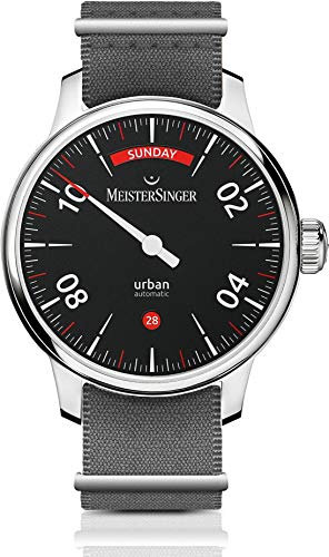 MeisterSinger Urban Day Date URDD902 Einzeiger Automatikuhr