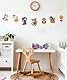 Daity 10 Stück Halloween Mosaikbastelset kinder Klebebilder Set DIY Selbstklebend Sticky mit bunte Laseraufkleber Mosaics Bastelset Mosaik Sticker Glänzend Geschenke für Kinder ab 3+ Jahre