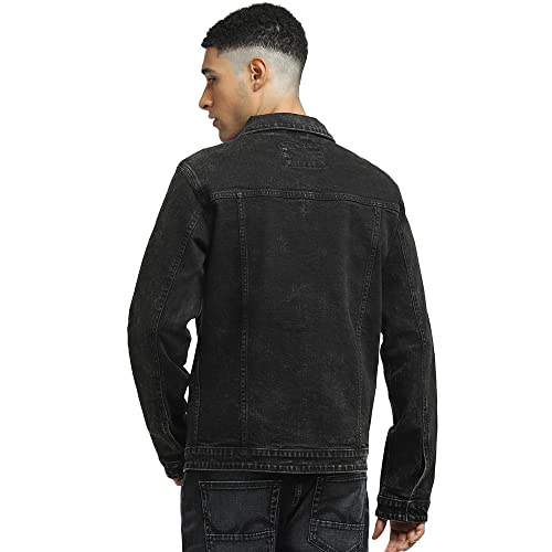 Image of JACK & JONES Men's Cotton Blend Regular Fit Jacket