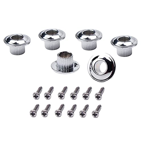 Sharplace 6pcs Embout de Cheville de Tuner Semi-fermée Ouverte Tête Mécanique Pièce de Rechange pour Guitare - Les Beatles, Paul McCartney, John Lennon, RIngo Starr, George Harrison Sharplace 6pcs Embout de Cheville de Tuner Semi-fermée Ouverte Tête Mécanique Pièce de Rechange pour Guitare – Image 6