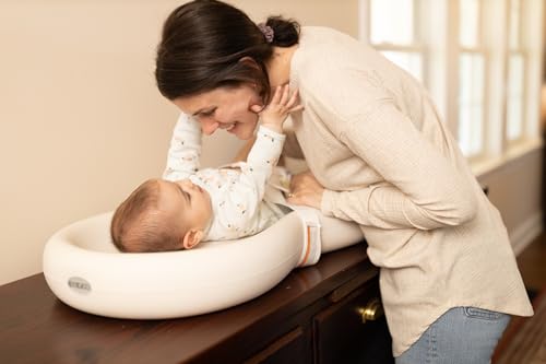 image for Keekaroo Peanut Changer Baby Vanilla– The Original Made in USA Easy-