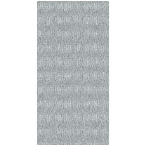 EARTHALL Washable Runner Rug, Non Slip Backdoor Rug, 2x4 Ft, Turquoise/Gray by EARTHALL - Used condition - Image 8