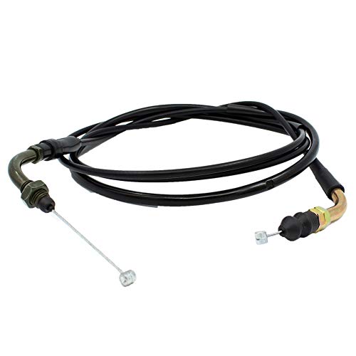 Yofmoo Throttle Cable Compatible For Gy6 Scooter Motorcycle Atv Quad Go Kart Moped Pit Dirt Racing Bike 50Cc 80Cc 90Cc 110Cc 125Cc 150Cc-200Cc 250Cc 139Qmb 1P39Qmb 152Qmi 157Qmj Baja Taotao Chinese #TOP3