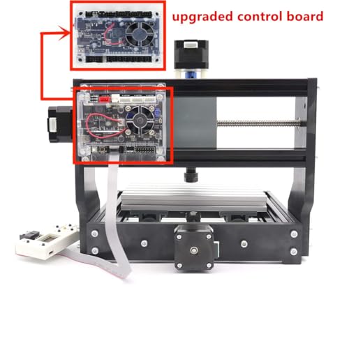 CNCTOPBAOS 1610 PRO CNC Milling Machine,with GRBL Offline Controller,3 Axis Desktop DIY Mini CNC Router Kit Engrave Carving PVC,PCB,Acrylic,Wood Cutting Engraving Machine CNC1610 Pro - Image 2