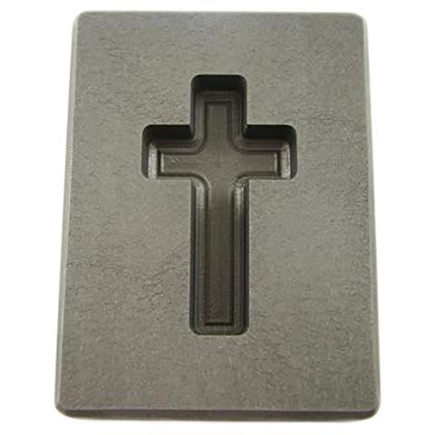 2 oz Custom Cross Gold High Density Graphite Mold 1 oz Silver Made in The USA Cover