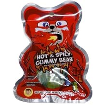 Pocas HOT & SPICY GUMMY BEAR 2.95 OZ 2-PACK