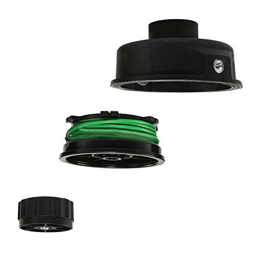 SPARES2GO Double Line & Spool Head for JCB Trimmer Strimmer