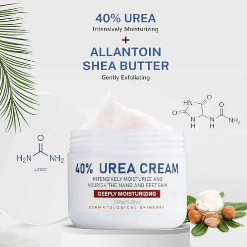Foot Cream, Urea Cream 40 Percent For Feet,Feet Cream for Cracked Heel Repair for Dry Cracked, foot lotion for dry cracked feet - Image 3