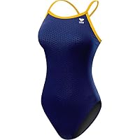 Costume Intero TYR Hexa Diamondfit Per Bambine E Ragazze - Tessuto Durafast, Protezione Solare UPF 50+, Ideale Per Nuoto Competitivo E Allenamento