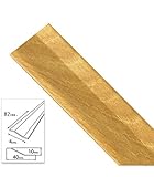 Color: roble WolfPack 2541045 Tapajuntas Adhesivo para Ceramica Aluminio Roble 82,0 cm
