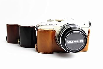 Amazon | SIUTATDSH カメラケース PUレザー 適用 Olympus