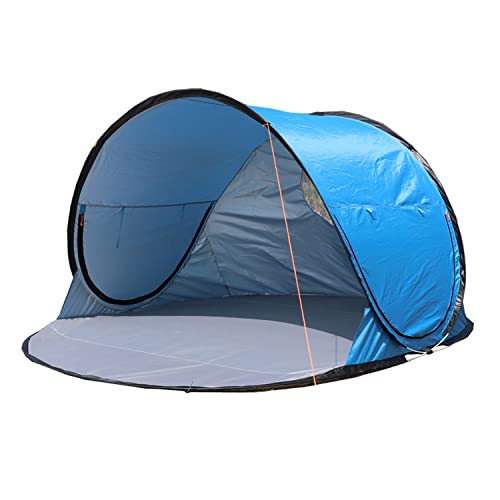 Carpa playa automática para 5-6 personas azul miniatura 1