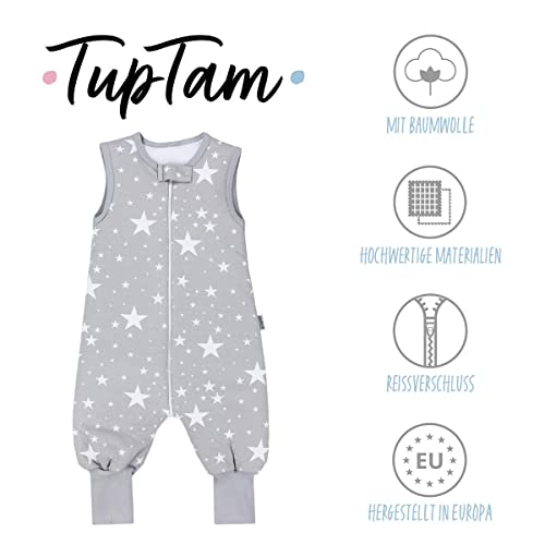 TupTam Babyslaapzak met Beentjes voor Het Hele Jaar Meisjes Jongens 2,5 Tog - Afbeelding 4