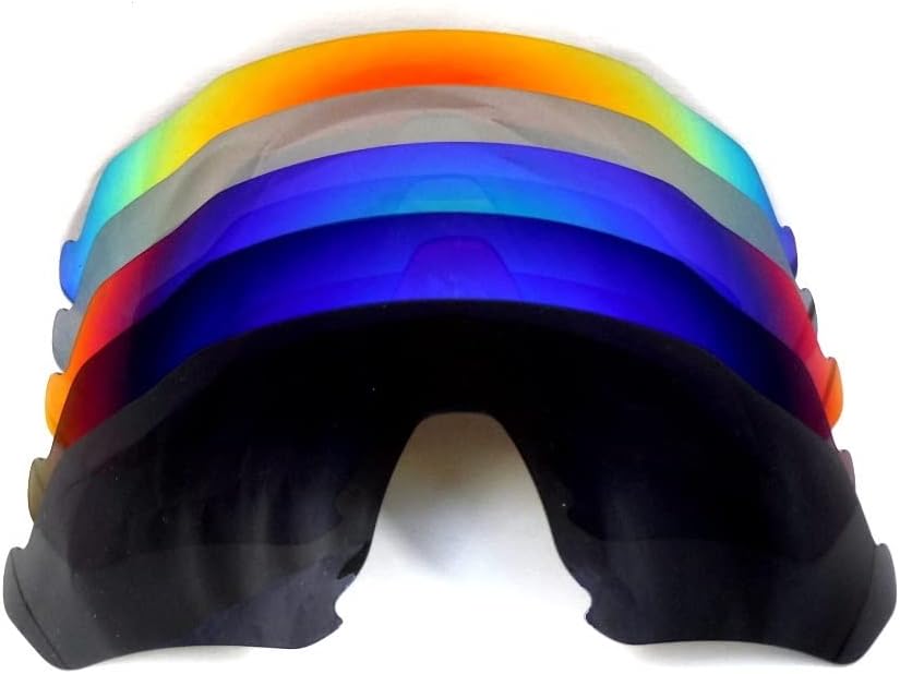 Galaxy Replacement Lenses For Oakley Flight Jacket Sunglasses 5 Color Polarized