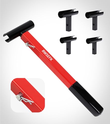 Door Hinge Adjustment Tool, 4 in 1 Hinge Gap Adjusting Wrench with Comfortable Grip, High Carbon Steel Made Hinges Gap Adjusting Wrench, Adapt to Heavy-Duty Commercial and Residential Door