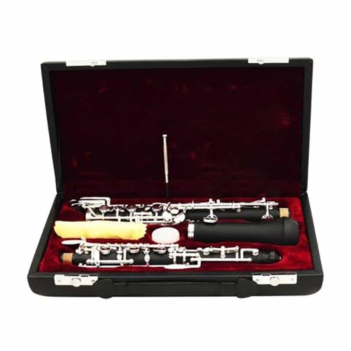 Clarinete Clarinete De Baquelita Semiautomático Con Llave C Instrumento De Viento De Madera De Rendimiento Profesional Venta Al Por Mayor