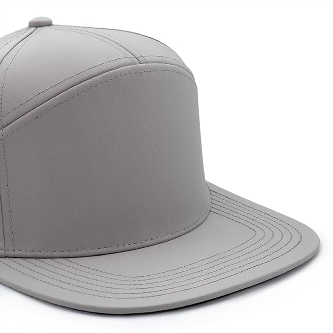 Gorra Snapback plana 7 paneles resistente al agua miniatura 3