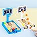 Zasnynua Random Color Tabletop Basketball Game Toys，Office Desktop Basketball Party Favors，Novelty Basketball Shooting Game Carnival Classroom Prizes Goodie Bag Stuffers for Kids Boys Girls(1PACK)