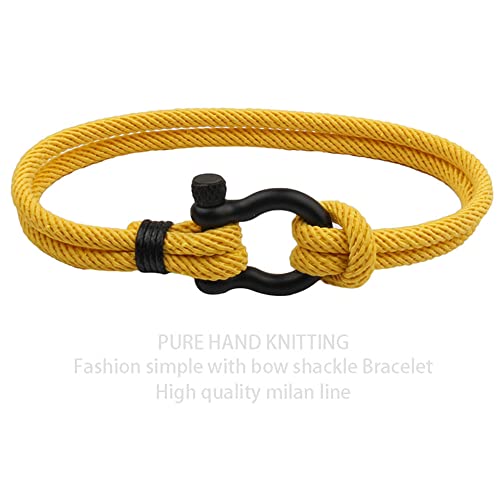 Herren-Armband, U-förmig, Edelstahl, Hufeisen-Verschluss mit Schraube für Erwachsene und Studenten Cover