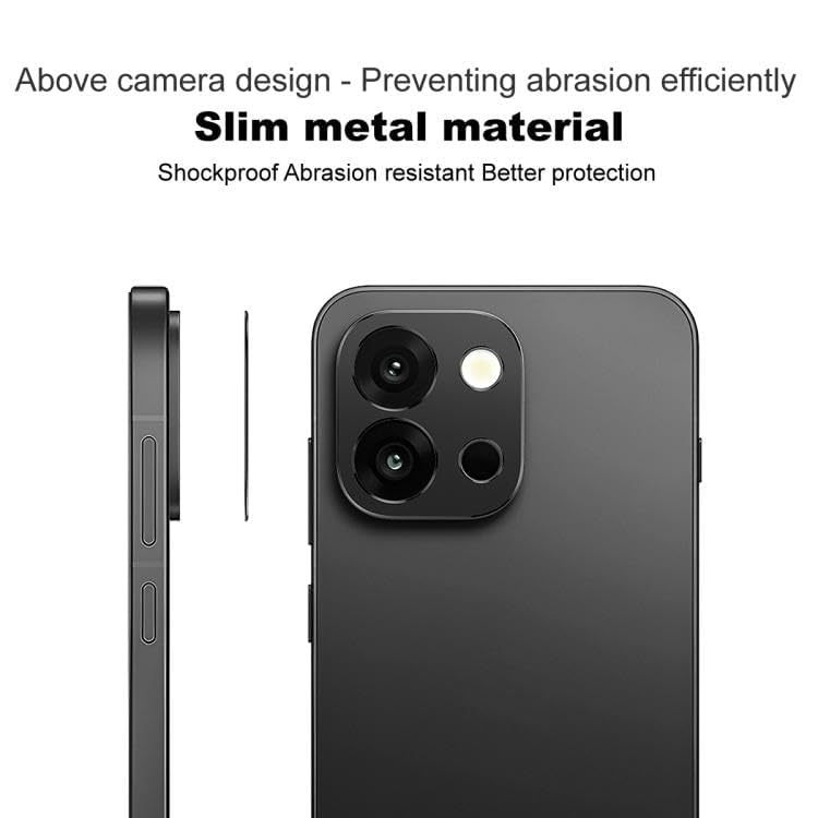 Image of 4youquality Back Camera Lens Protector Compatible with OnePlus 15 5G Black (1 Pack) | 9H Tempered Glass Camera Guard | Military-Grade Anti Scratch Protection | Ultra Clear HD Lens Film | Bubble-Free Easy Installation | Case Friendly