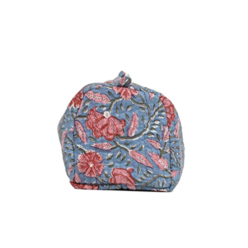 Image of Block N Style's Travel Hanging Dopp Kit for Men and Women Organizer for Cosmetics, Makeup Brushes, Jewelry, Shaving Tools and Travelling Accessories BHRAM Kamal TOILTERY Bag Pouch