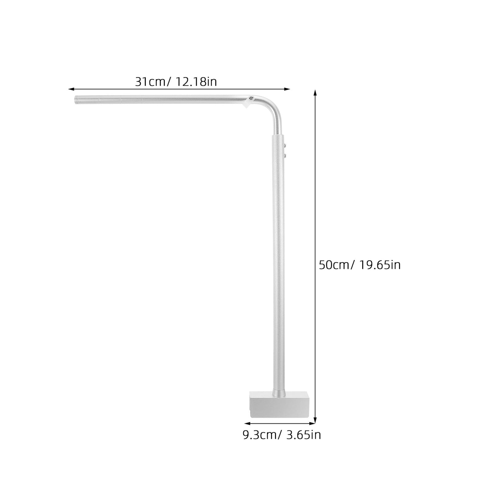 2 Szt. Szt Metalowe Uchwyty Do Lamp Akwariowych Regulowany Stojak Podświetlenia LED Solidne Wsporniki Do Akwarium Trwałe i Stabilne Mocowanie Oświetlenia