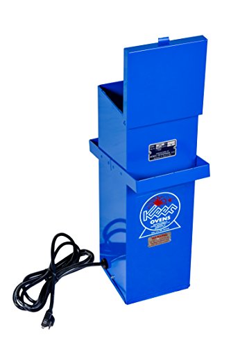 Keen K-10L Portable Welding Rod Oven with Lid Latch - Dual 120V/240V - Made in USA