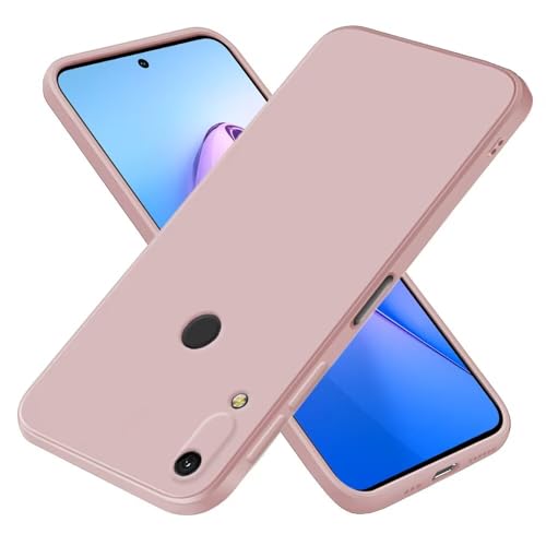 EASSGU Custodia per HUAWEI Y6 2019 / Y6 Pro 2019 / HONOR 8A / Y6S 2019 (6.09' Inches), Cover Morbida in Silicone TPU - Polvere di sabbia