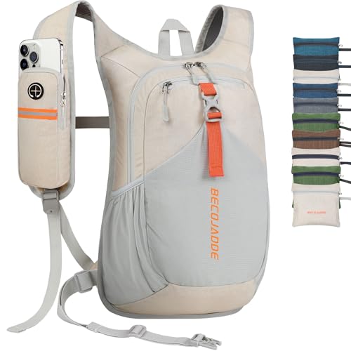 BECOJADDE 18L Wanderrucksack Herren Kleiner Rucksack Damen...