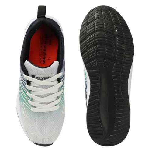 Image of CLYMB Mens Sports Shoes Perfact for Gym Running Training (Color: Green)