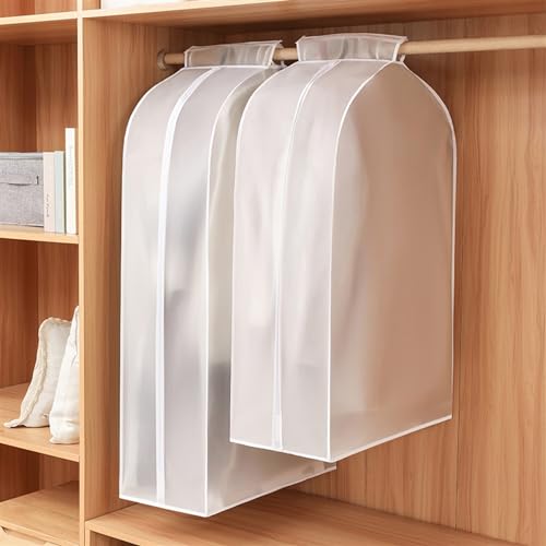 Garment Bags Clothing Dust Cover, Hanging Fully Closed Hanging Bag, Household Wardrobe Clothing Coat Down Jacket Transparent Clothing dust Cover (Size : 120 * 60 * 50cm) 6